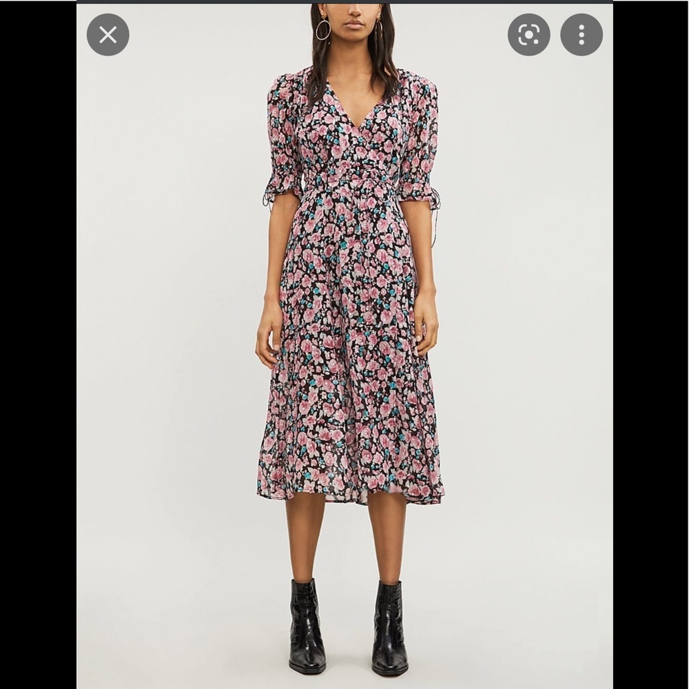 Floral Wrap Dress